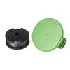 Cover Cap Line Spool ABS & Nylon For Greenworks 21287 24V Compatible Replacement