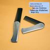 Stainless Steel Folding Comb - Small, Portable Hair Slicking Comb, Plastic, In Stock
