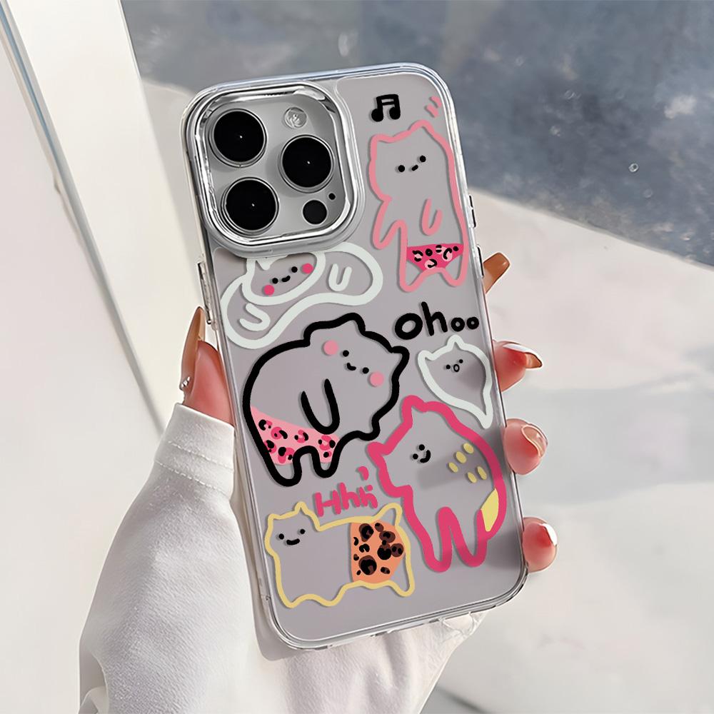 Transparent phone case for iPhone 11 12 13 iPhone 13 14 15 Pro 15 16 Pro Max Samsung A15 A16 A25 A26 A55 A56 S25 S24 S22 S23 Ultra S25 Edge