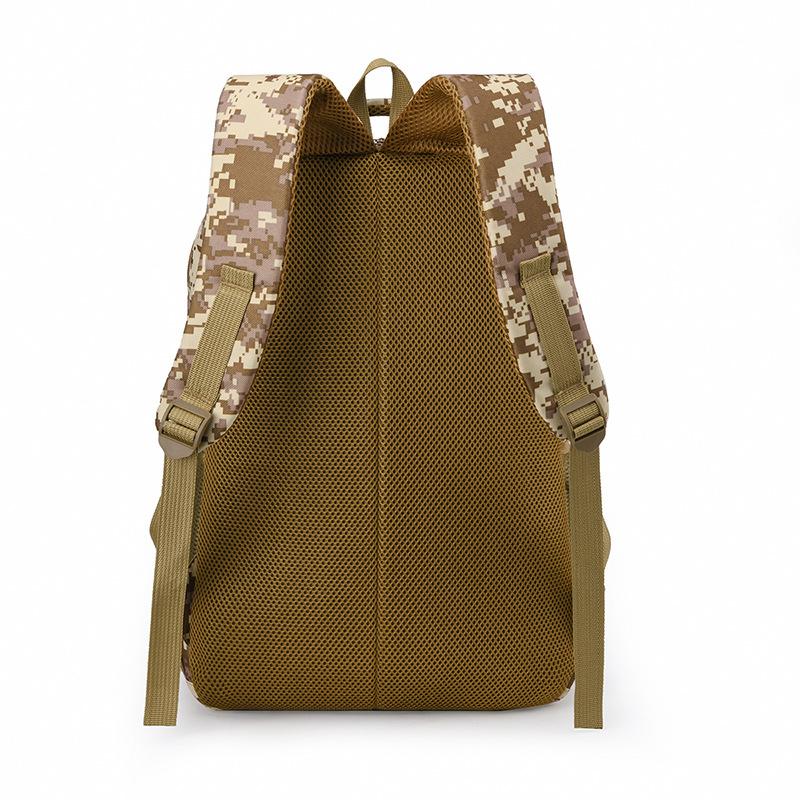 Camouflage backpack outdoor large-capacity schoolbag new computer bag fashion casual backpack men's