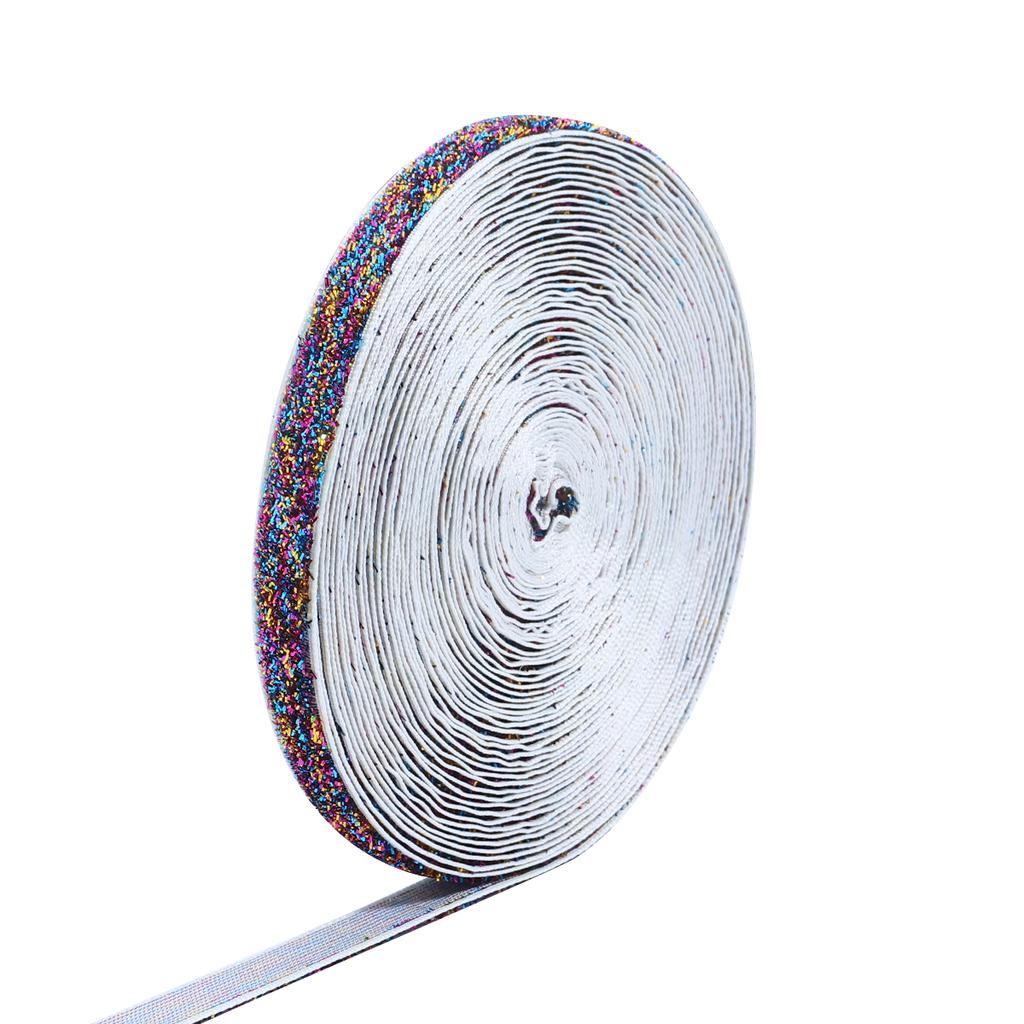 5-10yards/lot Colored Single-sided Velvet Ribbon Sparkling Satin Ribbon Bow DIY Christmas Party Gift Flower Packaging Decoration