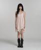 Ilio [Bit-O X Ilio] Peach Asymmetric Chiffon Dress