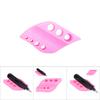 Multi functional Silicone Microblading Pen Rack Tattoo Ink Pigment Cup Holder Stand Pink