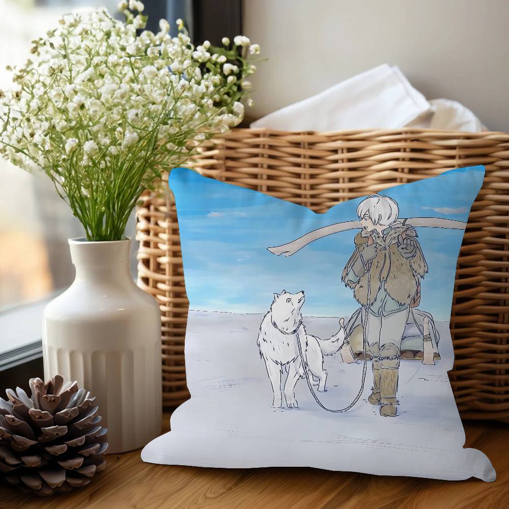 To Your Eternity Fushi Stitch Glücksdrache Kissenbezug Sofakissenbezug Heimzimmerdekoration Kindergeschenk