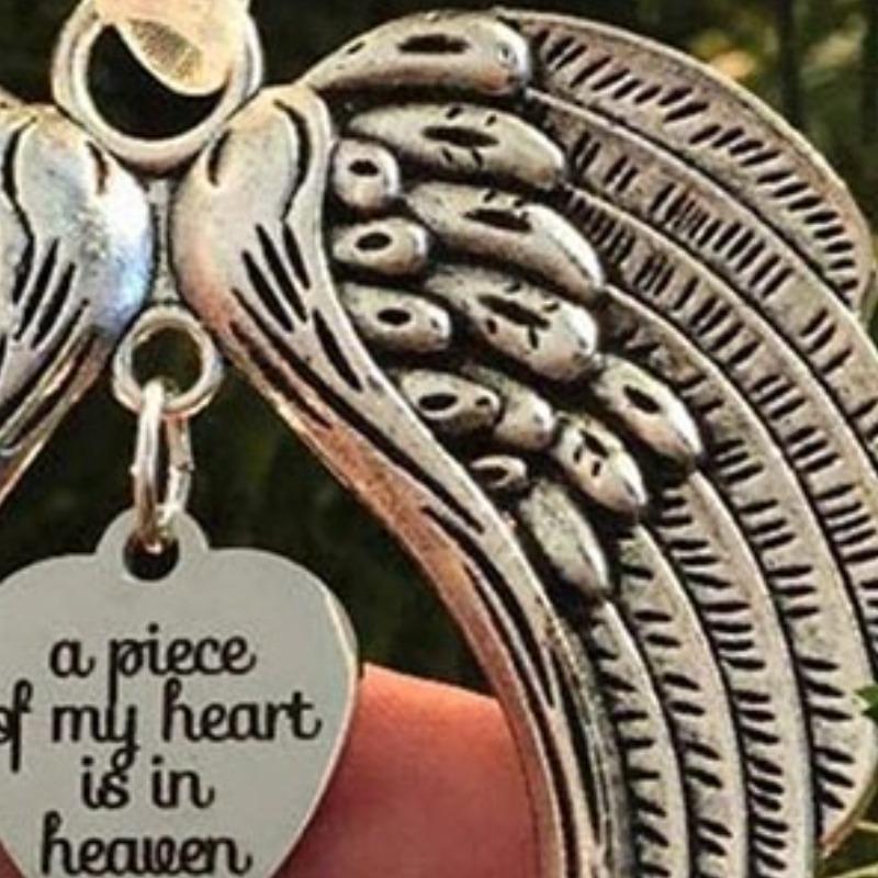 Angel Wings Round Photo Christmas Ornament - Practical Home Decor for Festive Celebrations and Memorable Moments Creativity