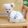 Cats Outfits for Cats Only Pet Costume Dog Clothes Daisies Dress for Girl Dogs