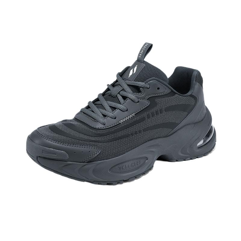 Skechers Free Moon Shoes 2nd Generation Simple Fashion Versatile Classic Low-Top Dad Shoes Men sneaker Black 183191-BBK