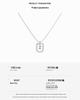 925 Silver Alphabet Pendant Necklace with Zircon Detailing - Women's Elegant & Unique Design