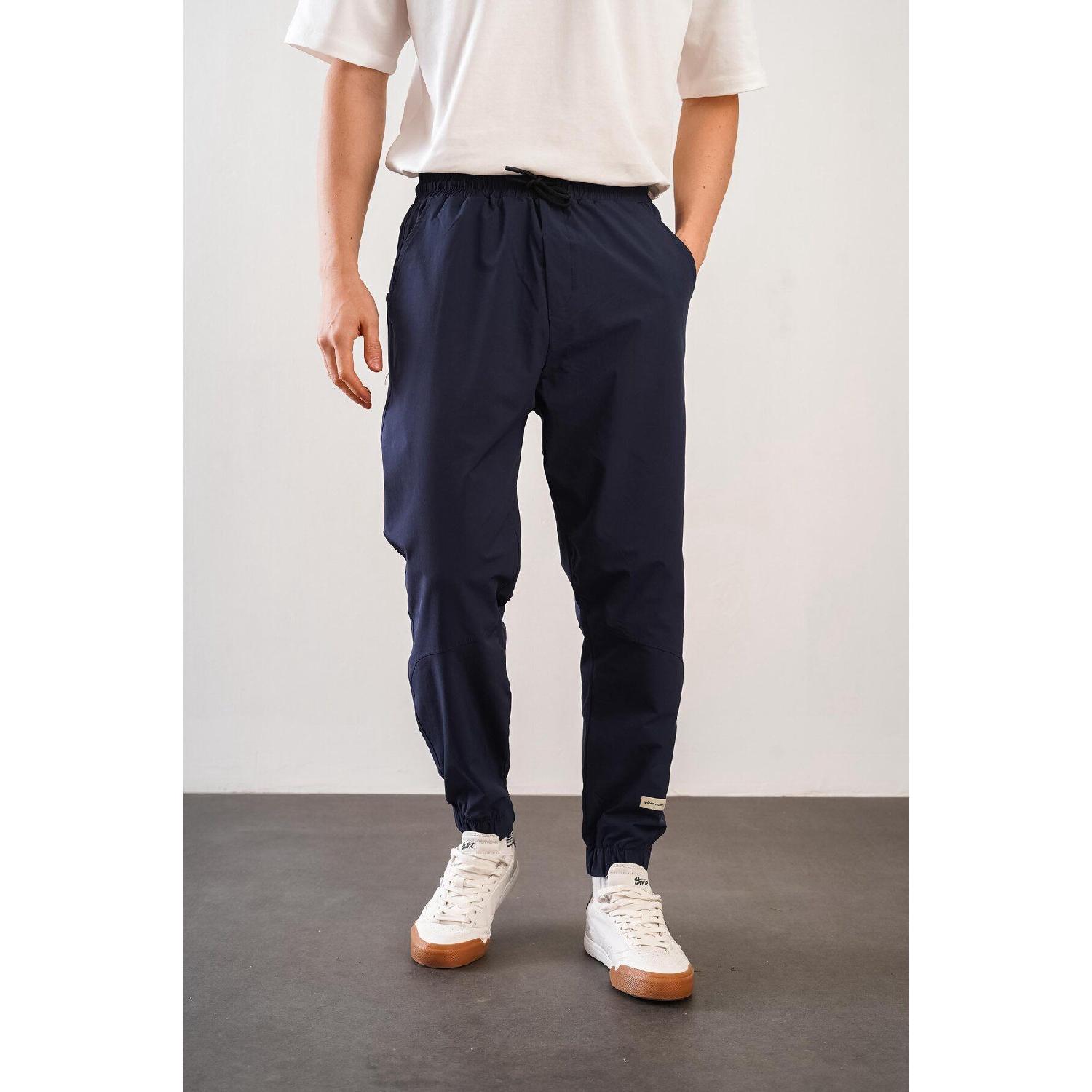 

Мужские брюки свободного покроя с эластичной резинкой для бега по ногам S спаржевый