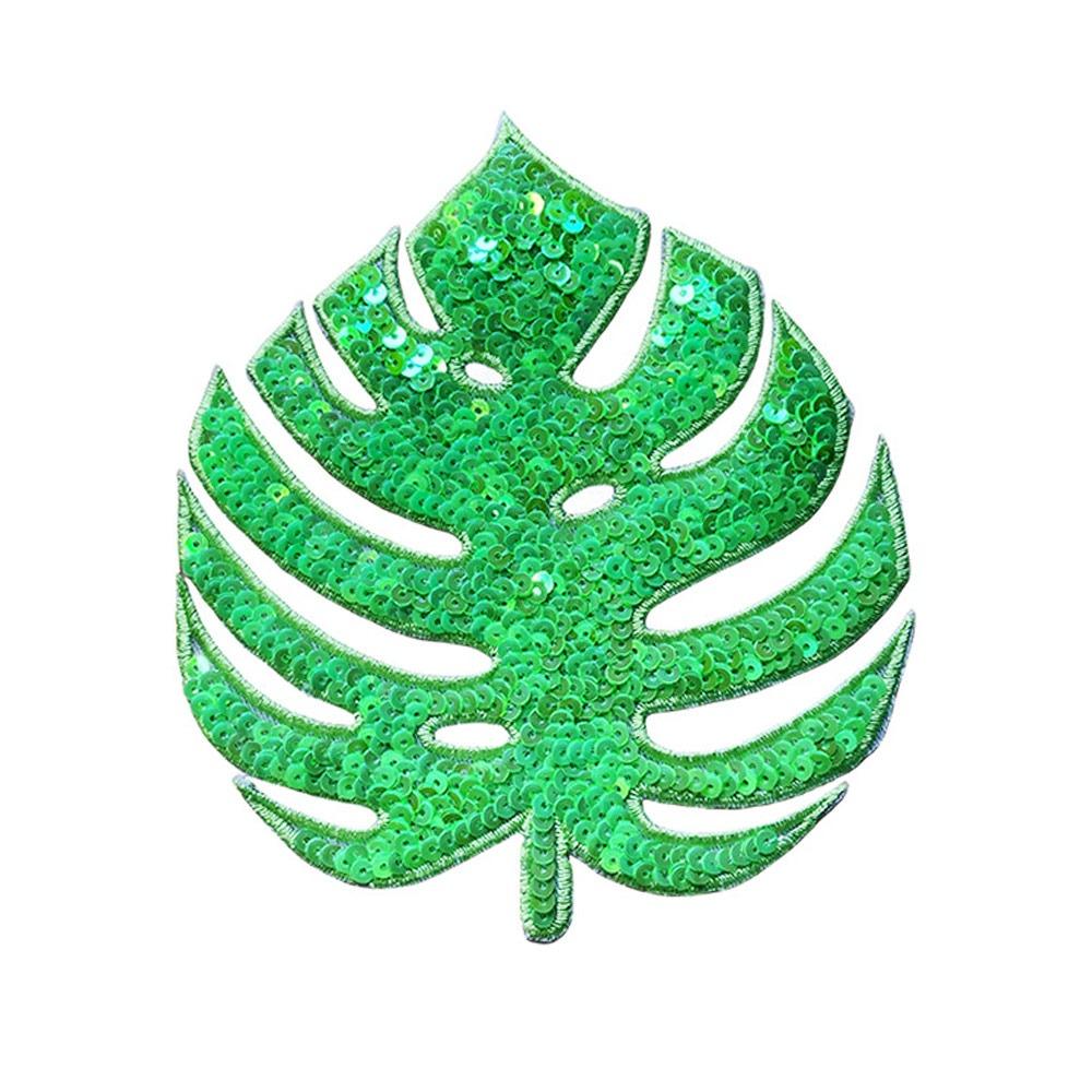 Large Size Flower Patch Shining Sequins Glitter Embroidery Applique Patch Clothing Decoration Patch For Clothes DIY Applique