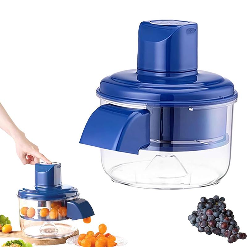 Electric Grape Peeling Machine, Automatic Small Fruit Garlic Peeler Machine Cherry Tomato Garlics Peeler Skin Remover Tool