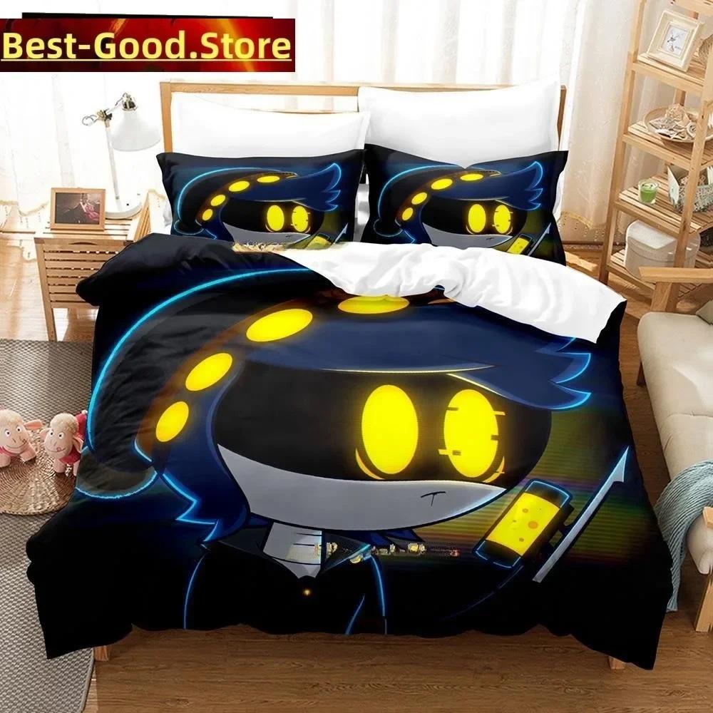 Fashion 3D Anime Murder Drones Bedding Set Printed Bed Set With Pillowcase Bed Duvet Cover Single Double Queen Super King Size