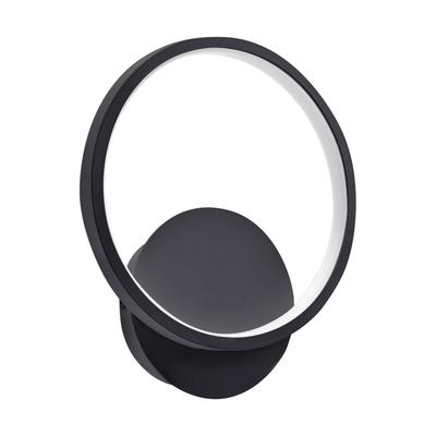 Kinkiet Dekoracyjny Czarny 4000K 760lm IP20 EMMA LED C 10W Ideus 04049
