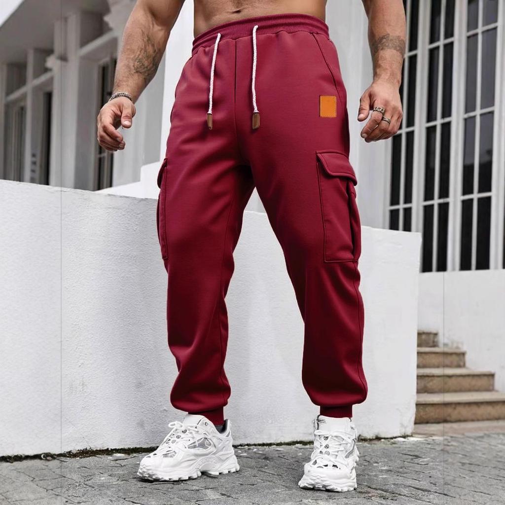 Men's Autumn-Winter Sports Casual Cargo Sweatpants