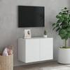 VidaXL Meuble TV mural blanc 60x30x41 cm 836938