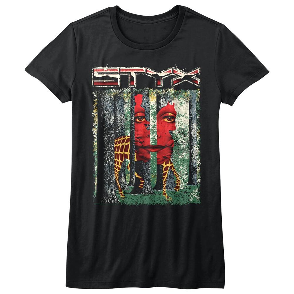 Styx Grand Illusion Album Cover Women s T Shirt Rock Band Art Concert Tour Merch Unisex T-Shirt S