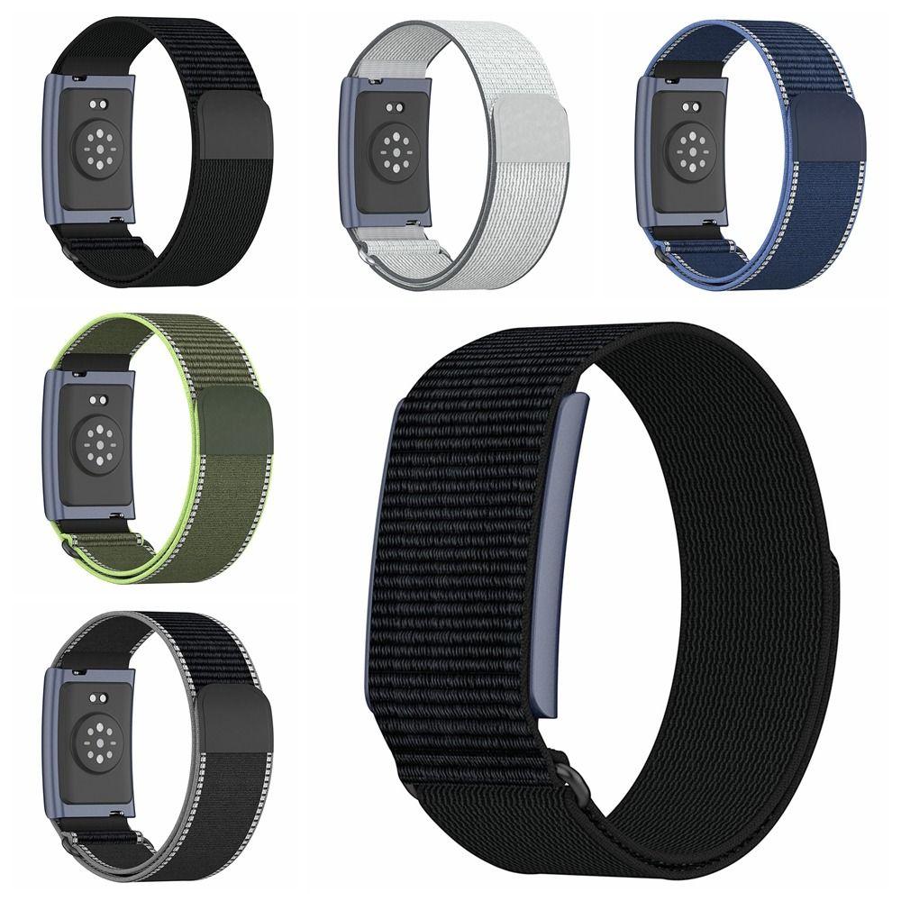 Nylonowy Pasek Sportowy Pasek na Ramię Regulowany Oddychający Pasek do Opaski Fitness Pętla Design Pasek na Ramię/Kostkę dla Amazfit Helio Strap
