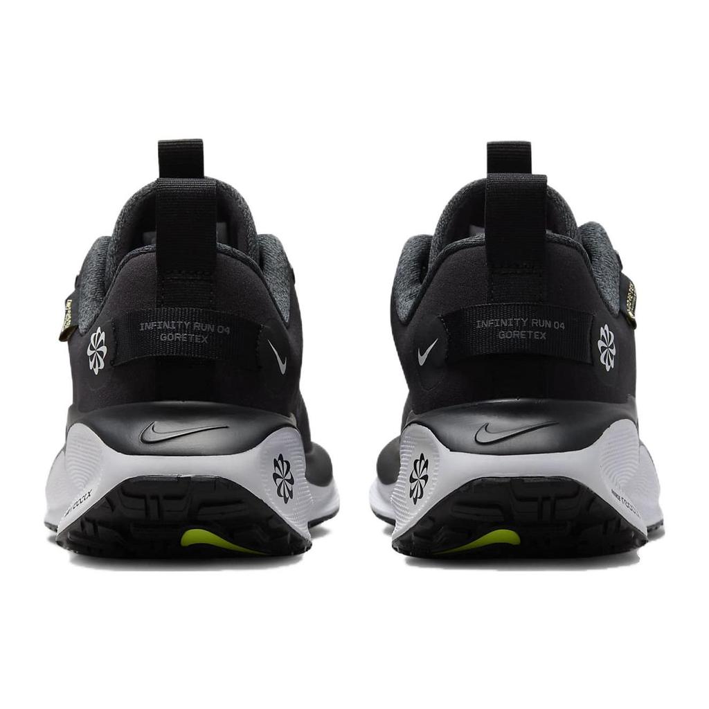 Nike Infinity Run 4 Gore-Tex Fabric Slip-Resistant Durable Waterproof Low-Top Running Shoes Men sneakers Black White FB2197-001
