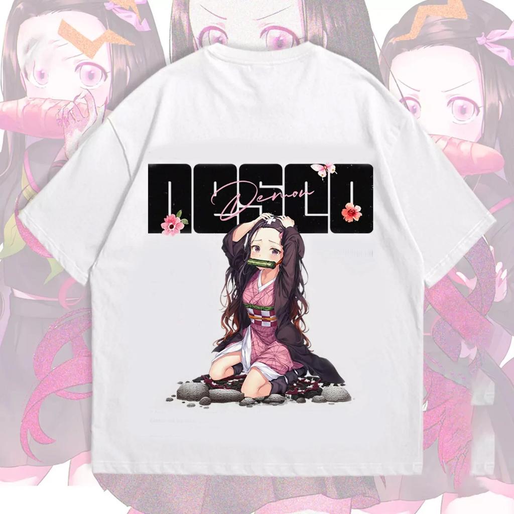 Demon Killer Anime T-Shirt Unisex Cotton Anime Manga Summer New Men's and Women's Streetwear