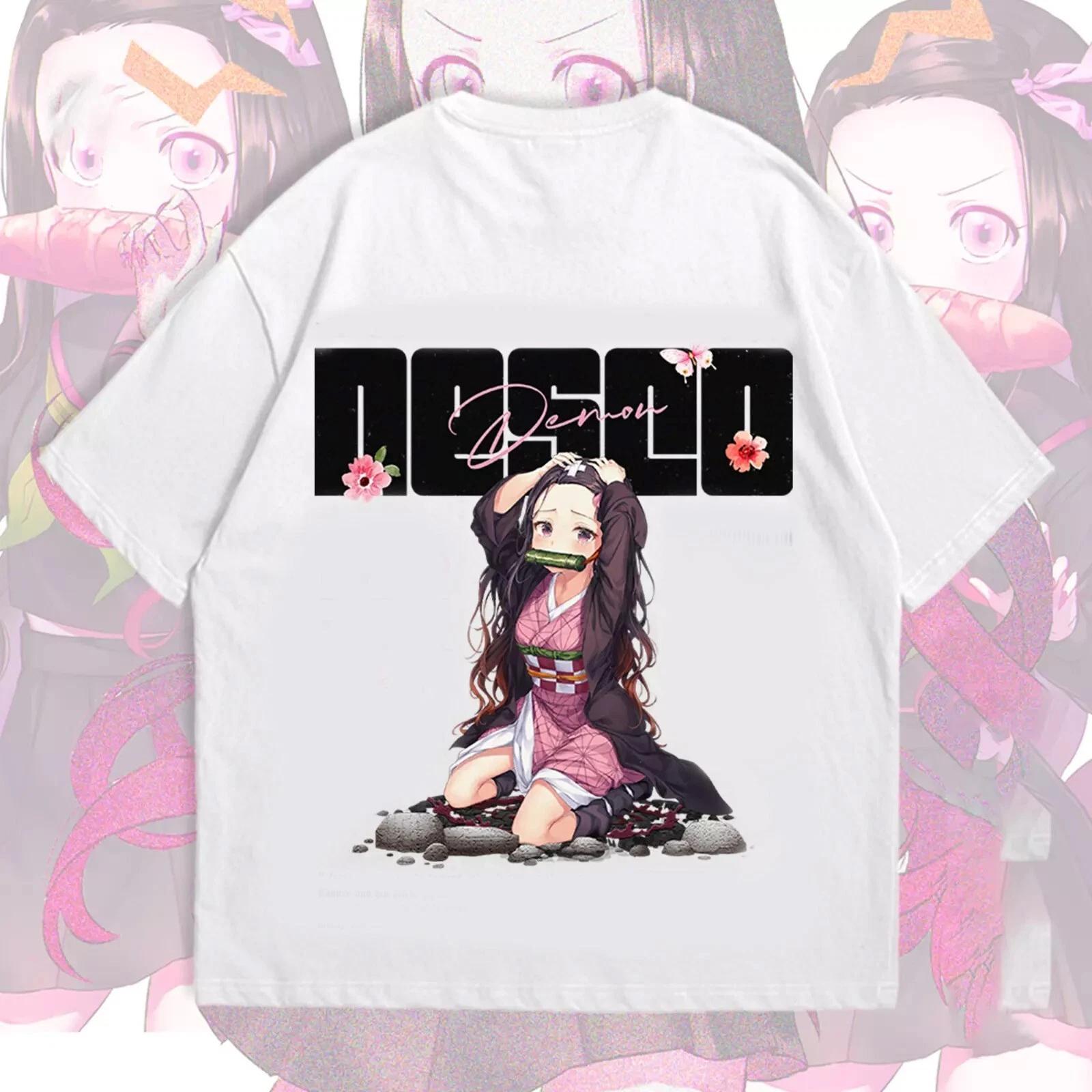 

Demon Killer Anime T-Shirt Unisex Cotton Anime Manga Summer New Men s and Women s Streetwear 4XL