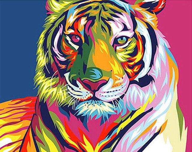 Kit Peinture Par Numéros Chimpanzé Adulte - Toile 40x50 Cm, Kit DIY Complet Sans Cadre, Idéal Débutants Et Loisirs Créatifs
