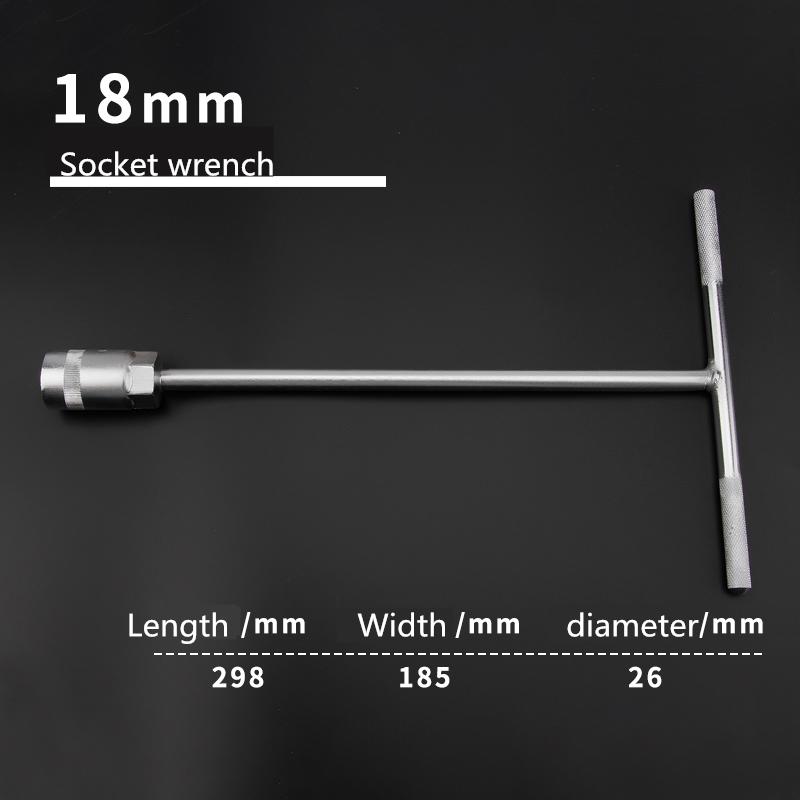 T-typ manuelle steckschlüssel externe hexagonal automobil und motorrad reparatur schlüssel mutter hexagonal T-bar