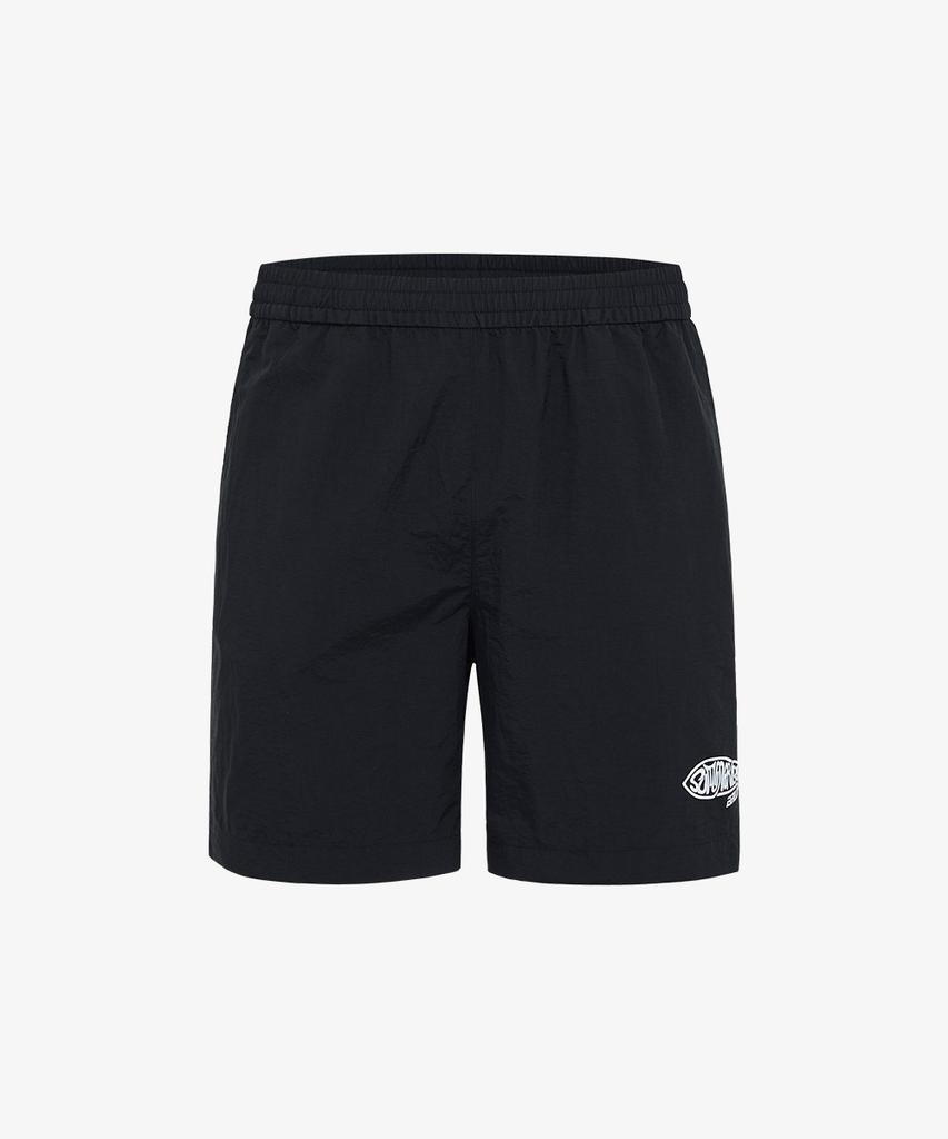 Baellob Men'S Packable Travel And Swim Shorts Black