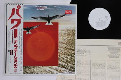 LP Record TEMPTATIONS  Power VIP6729PROMO MOTOWN 1980 Japan Obi SoulFunk Used