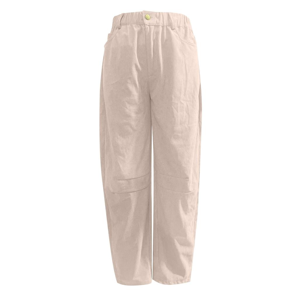 Women's Casual Fashion Comfortable High Waist Loose Straight Leg Pants