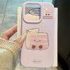 Creative Cake Stand Suitable for Iphone16pro Skin Like Phone Case  Apple 15 Candy  Colored Personalized Protective Case
