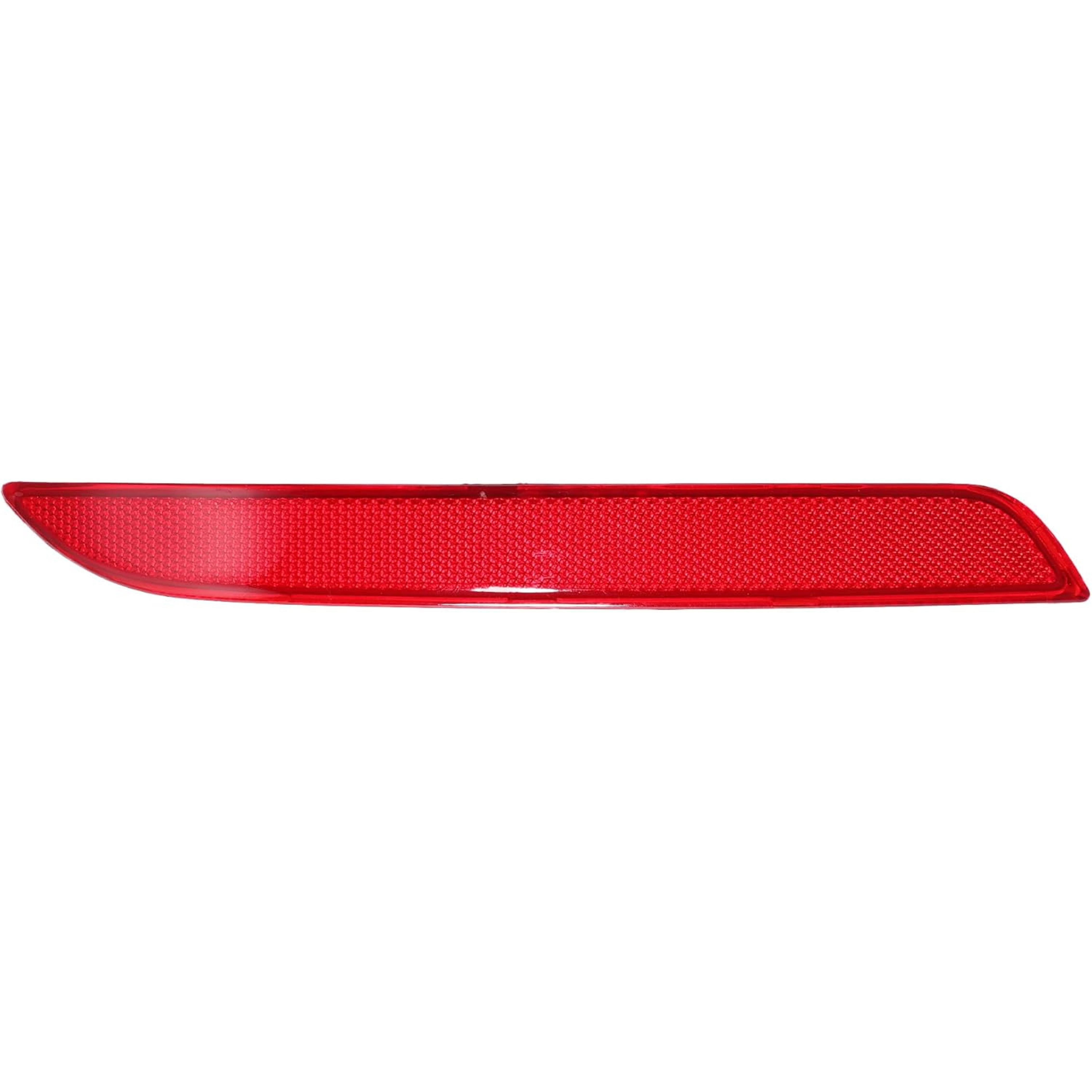 Car Bumper Reflector Compatible for BMW 528i 2012-2016, Durable Plastic Red Rear Left Bumper Reflector Side Marker