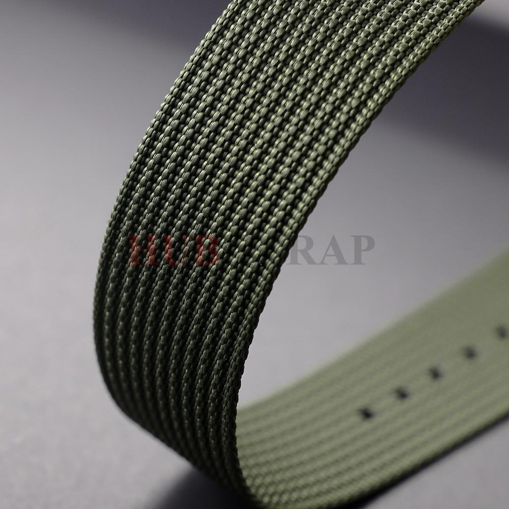 18/20/22mm Nylon Watch Band Braided Nylon Strap for Seiko Men's Army Sports Breathable Fabric Nylon Bracelet Wristbelt for Omega