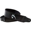 STRAPS 8cm Black RightOn! Guitar/Bass Strap, Wide, 98-153cm Long, FAKEY,