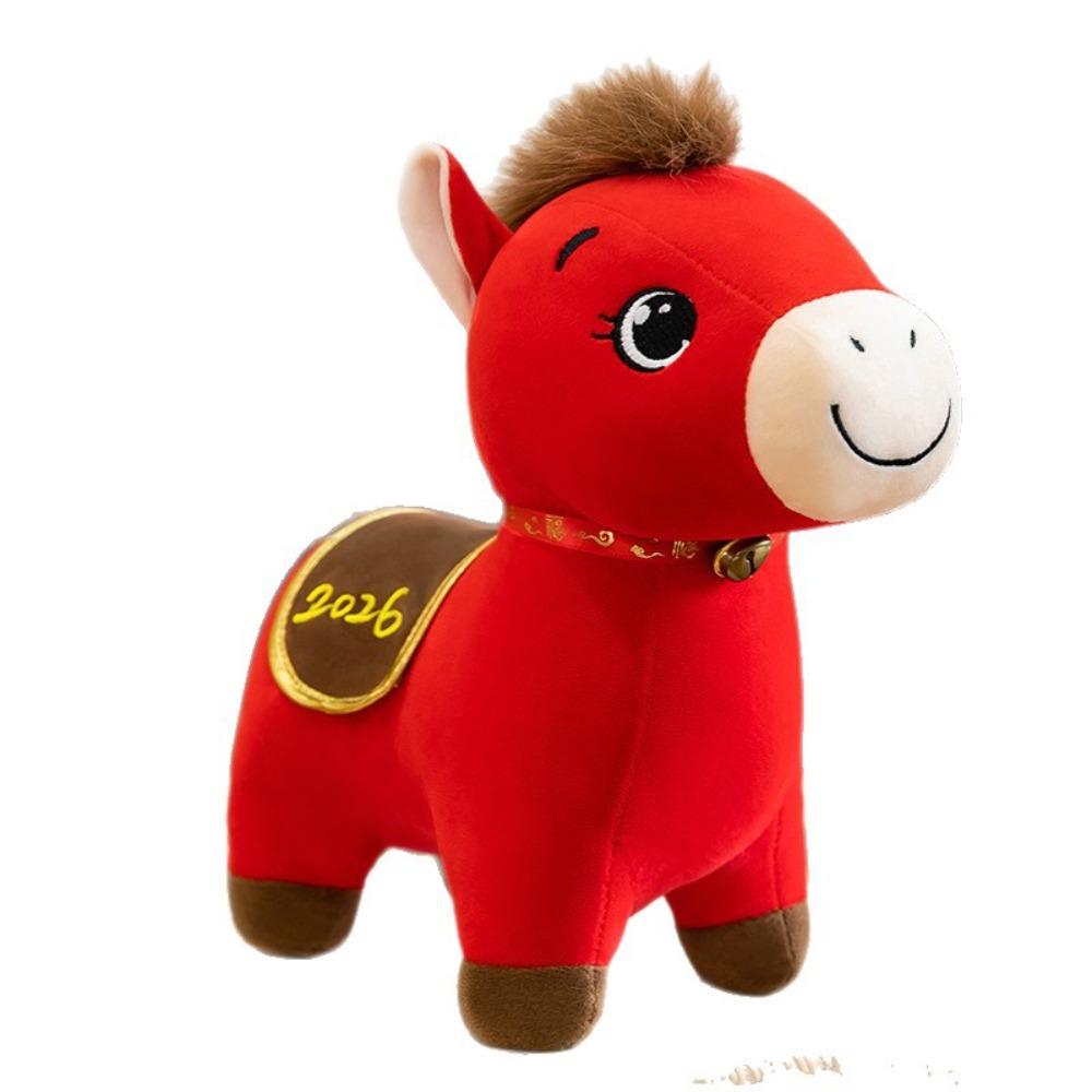 Soft Stuffed Zodiac Horse Figurine 2026 Horse Year Pony Animal Toys  Birthday Gift