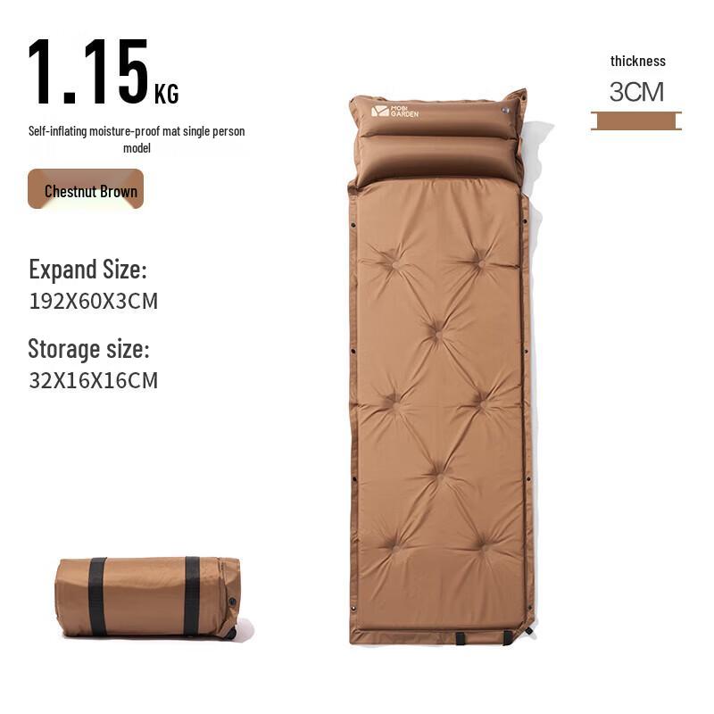 Mobigarden Connectable Self-Inflating Camping Mat