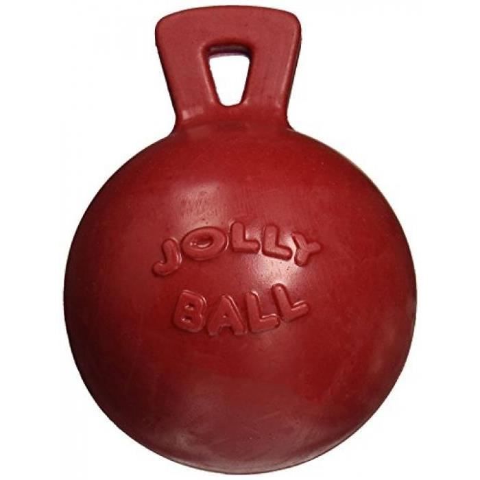 Juguete para perro - JOLLY PETS - TUG-N-TOSS - Rojo - 15 cm - Exterior rojo