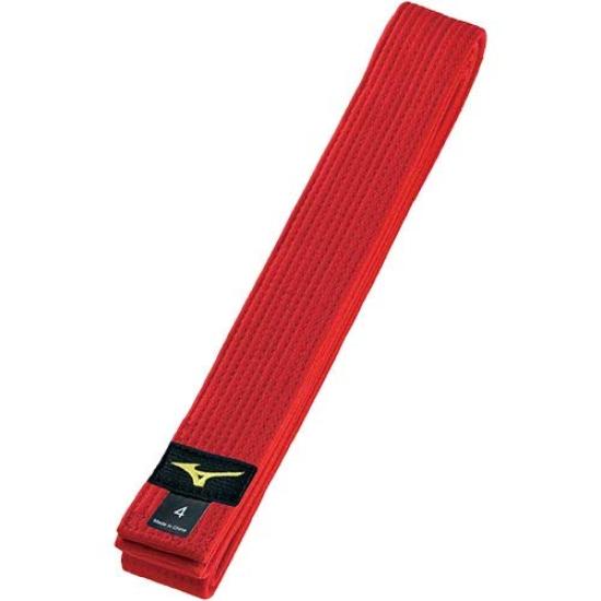 mizuno judo belt red 4