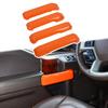 4x Türgriff-Dekor-Abdeckungsset für Ford F150 (ab 2015) – Orange