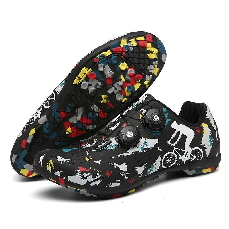 Unisex Summer Cycling Shoes with Hard Sole for Mountain and Road Biking
