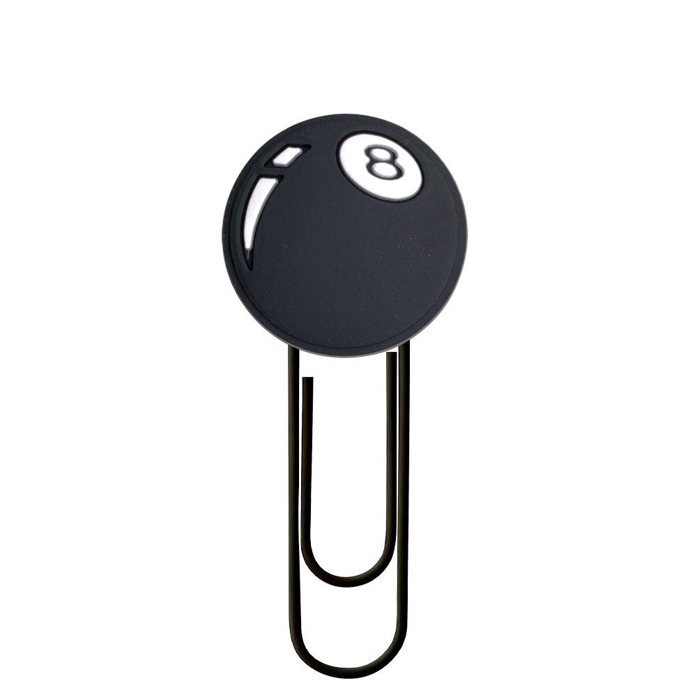 Y2K Cartoon Creative Bookmark: Colorful DIY Large Paperclip for Office Supplies