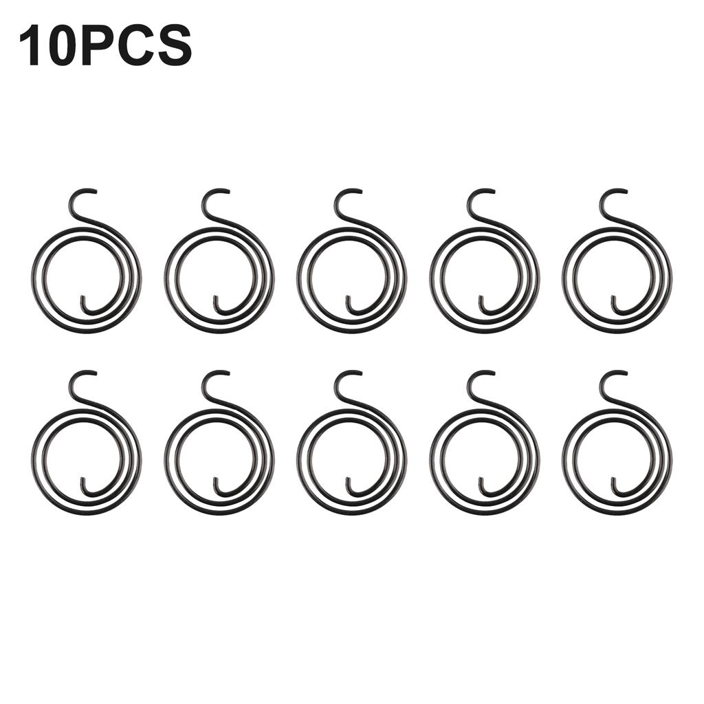 For Door Knob Handle Springs Interior Round 10Pcs 19mm Inner Diameter 2.5 Turn 28mm Outer Diameter High Quality
