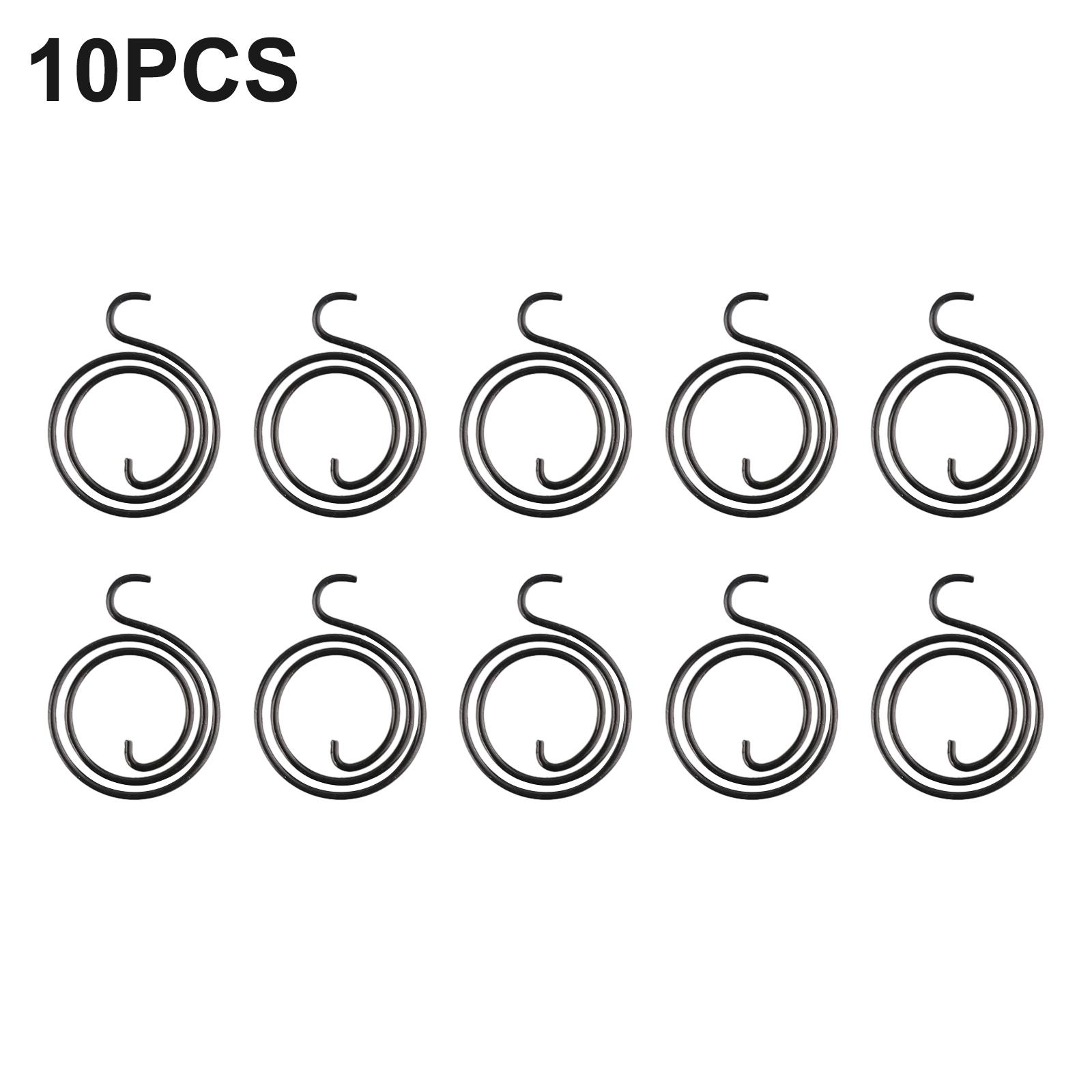 

For Door Knob Handle Springs Interior Round 10Pcs 19mm Inner Diameter 2.5 Turn 28mm Outer Diameter High Quality
