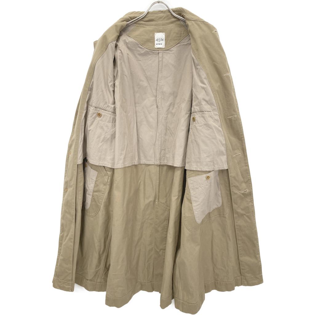45R 8012012 Beige Rice Chino 908 Coat coat Not written beigeUsed