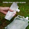 Outdoor Portable Water Bag 8L+2L Large Capacity Water Bag with Faucet Foldable Portable Water Bag PET Material Hydration Pack