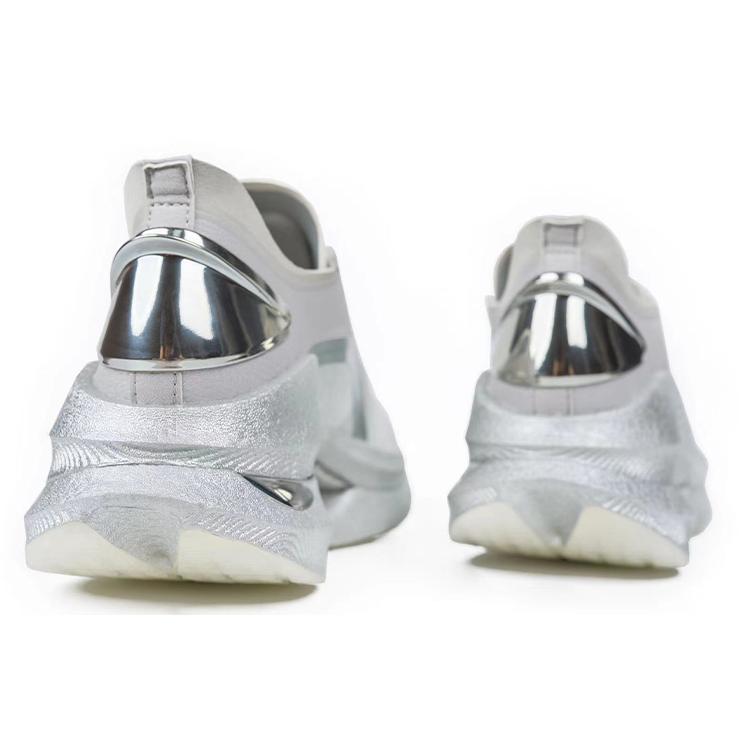 HajimeSorayama x Li Ning Shadow 1.0 Low top Running Shoes Women's Metallic Silver ARHR208-1