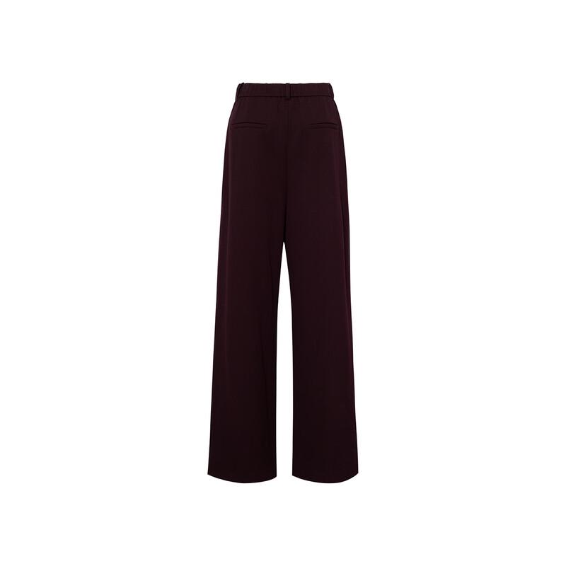 Eifini Women's Acetate Wool Wide-Leg Pants