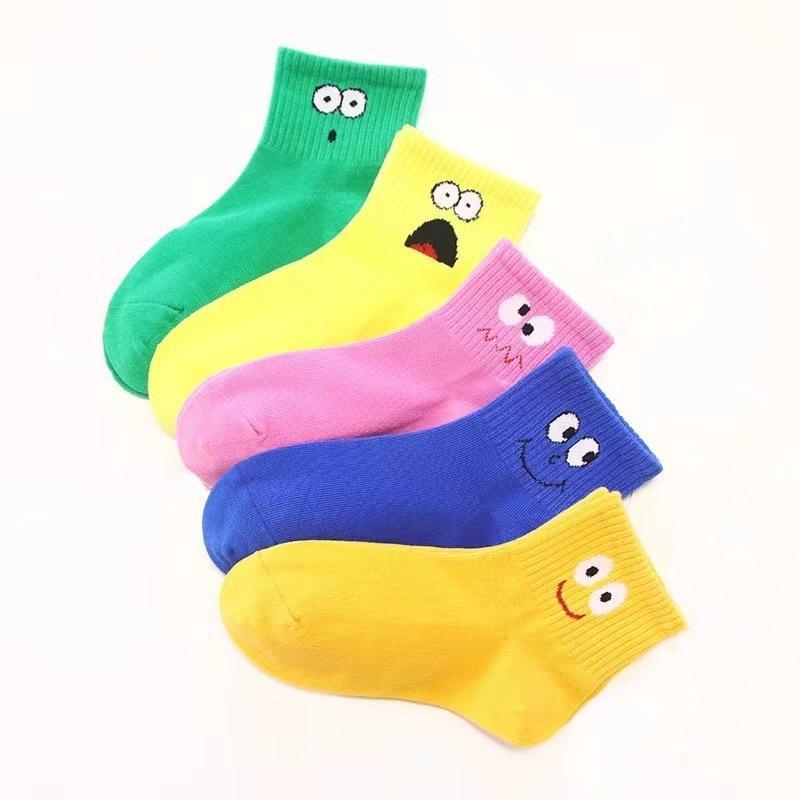 

5 пар/комплект милые детские носки мультфильм допамин детские носки для девочек мягкие хлопковые носки для мальчиков детские аксессуары конфетные носки XL
