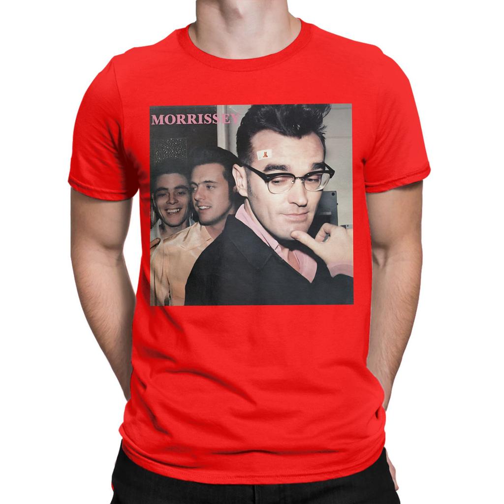 Morrissey Tour 2025 Gift T Shirts Mens  Cotton Funny TShirt Crewneck  Tees Short Sleeve Tops Gift Idea