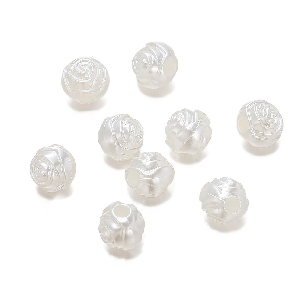 10-50Pcs Irregular ABS Imitation Pearls Beads Spacer Loose Beads for Jewelry Making DIY Earrings Bracelet Necklace Accessories