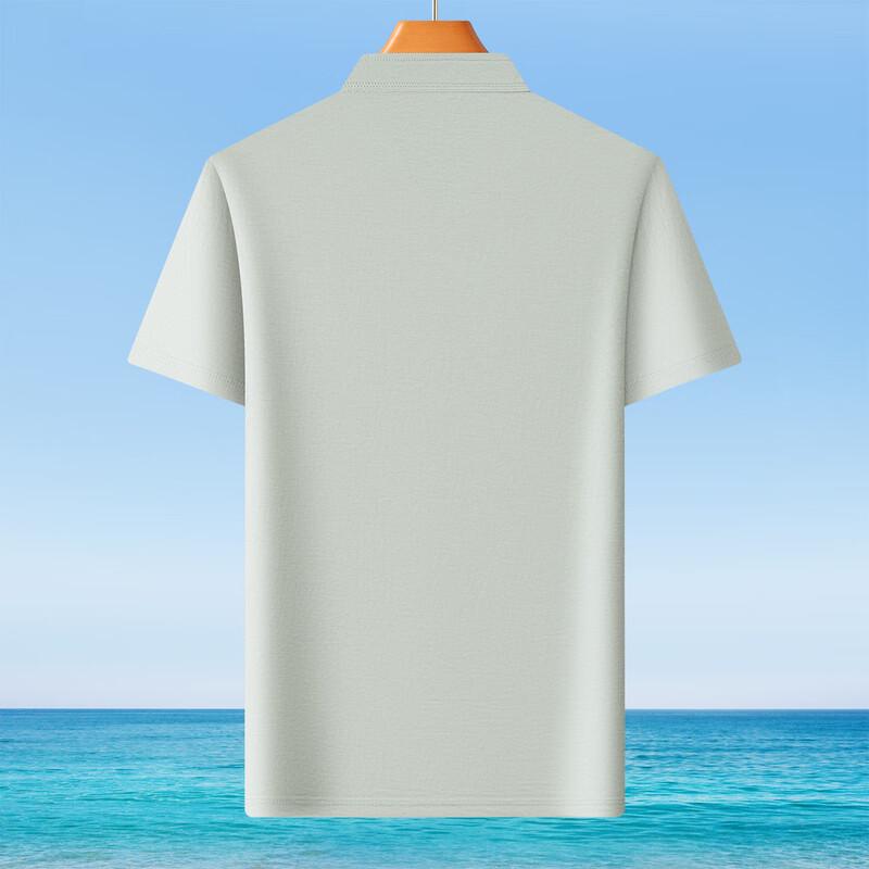 FORTEI Men's Henley Cotton Blend T-Shirt
